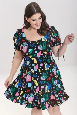 Hell Bunny Cora Mini Dress Black