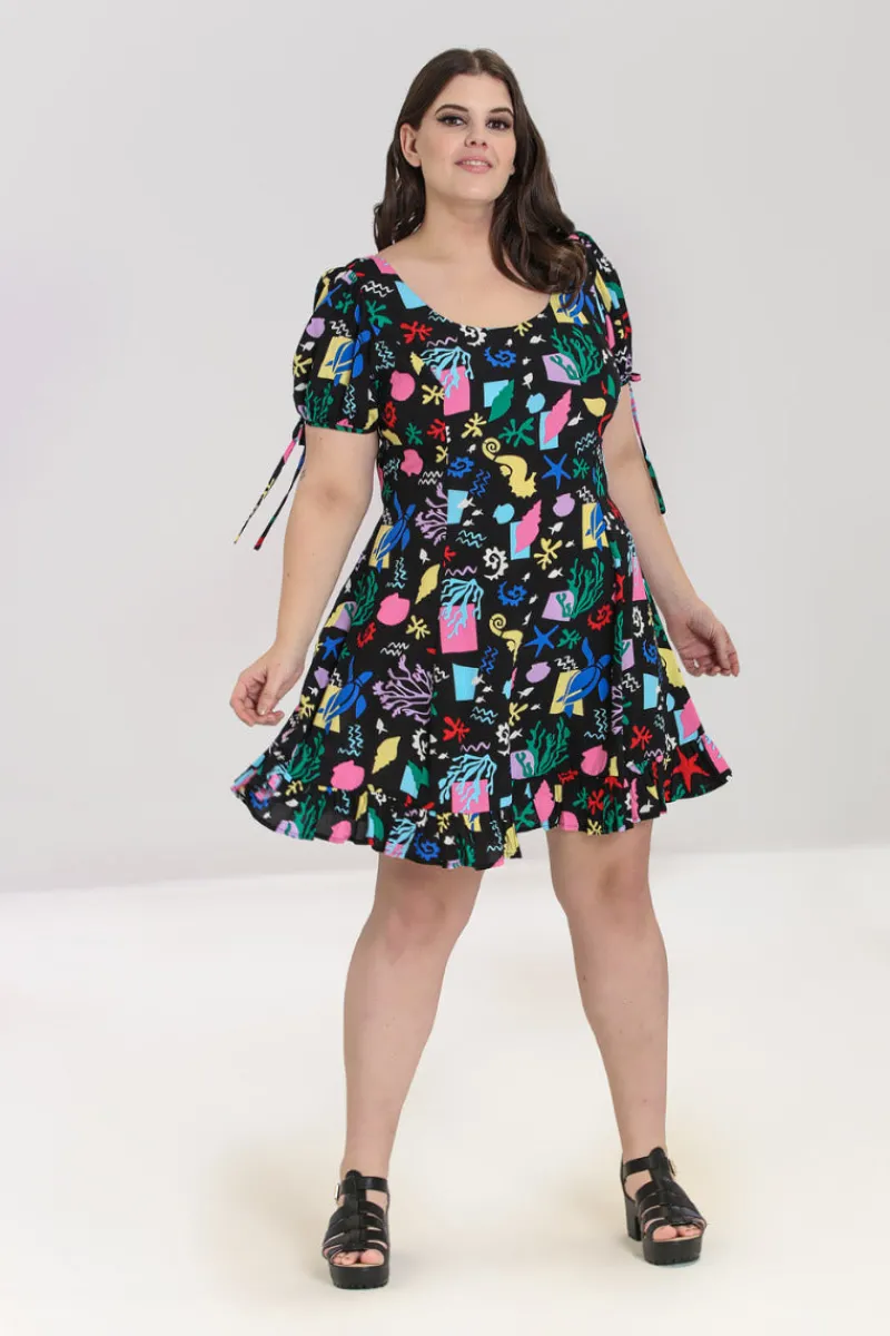 Hell Bunny Cora Mini Dress Black