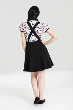 Hell Bunny Dakota Pinafore Dress Outlet