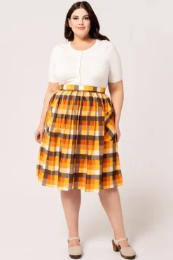 Hell Bunny Darlene Skirt Multi Discount