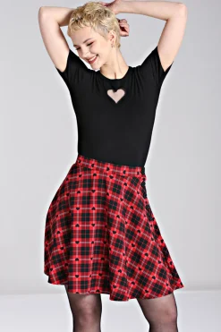 Hell Bunny Date Night Skirt Red Online