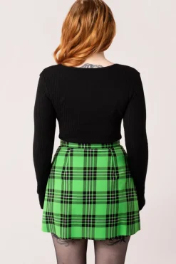 Hell Bunny Death Or Glory Top Black