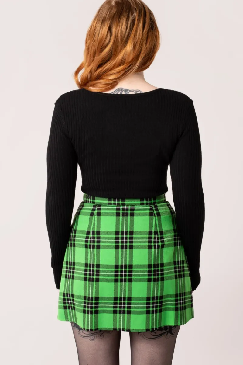 Hell Bunny Death Or Glory Top Black