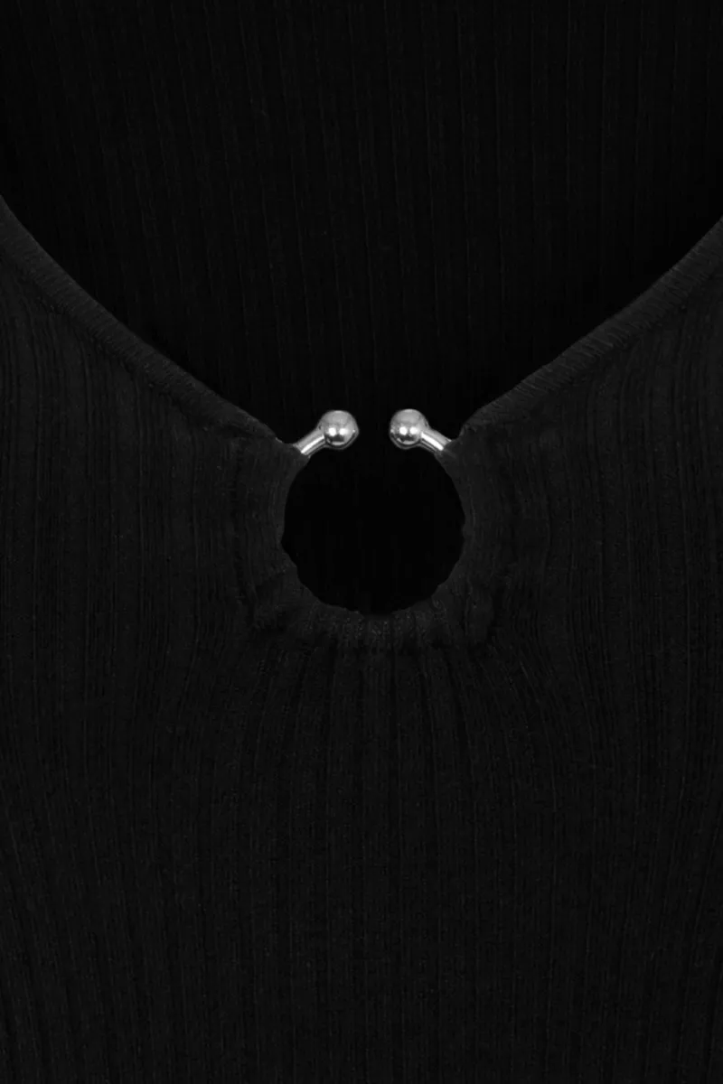 Hell Bunny Death Or Glory Top Black