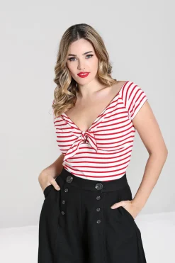 Hell Bunny Dolly Top - New - Sale New