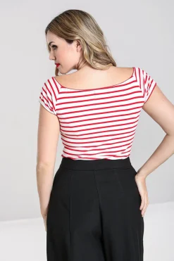 Hell Bunny Dolly Top - New - Sale New