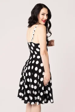 Hell Bunny Dolores Dress Black New