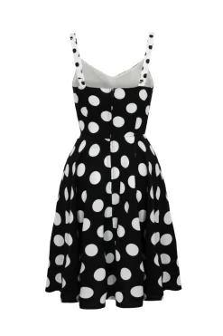 Hell Bunny Dolores Dress Black New