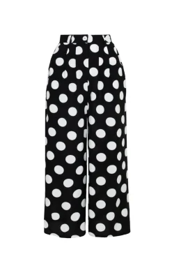 Hell Bunny Dolores Trousers Black Discount