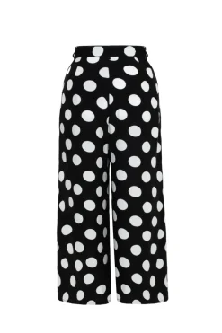 Hell Bunny Dolores Trousers Black Discount