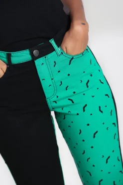 Hell Bunny Duo Bat Jeans Outlet
