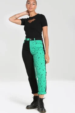 Hell Bunny Duo Bat Jeans Outlet