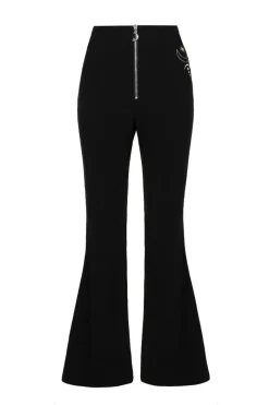 Hell Bunny Eclipse Trousers Black Sale