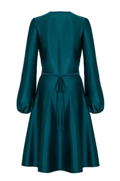 Hell Bunny Emmeline Dress Teal Outlet