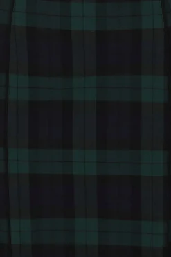 Hell Bunny Evelyn Pinafore Skirt Green New