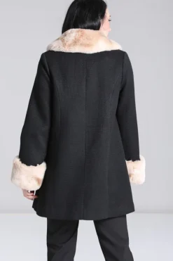 Hell Bunny Faustine Coat Black Sale