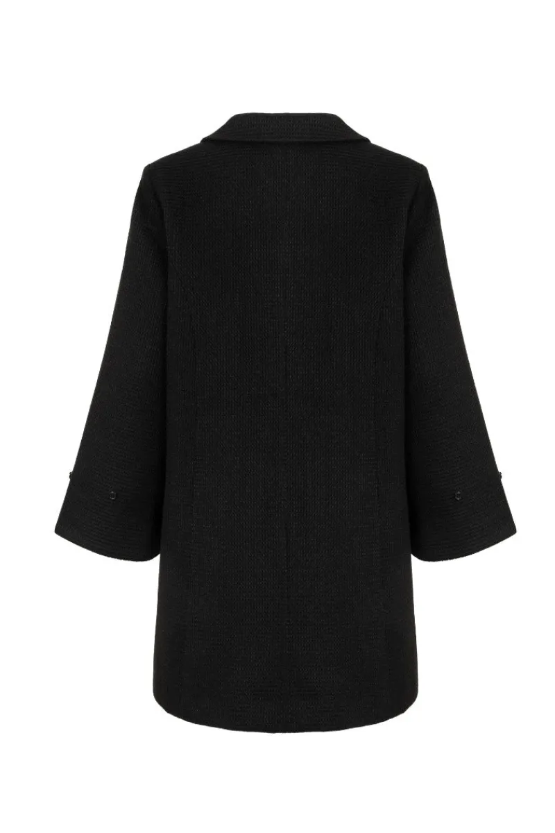 Hell Bunny Faustine Coat Black Sale
