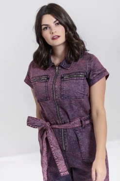 Hell Bunny Finn Boilersuit Hot