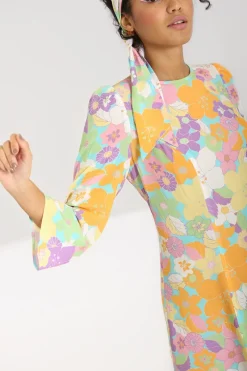 Hell Bunny Florette Mini Dress MultiColour Outlet