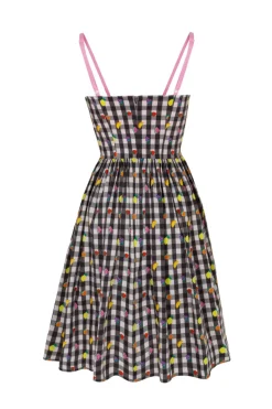 Hell Bunny Fruitylou Dress Black/White Outlet