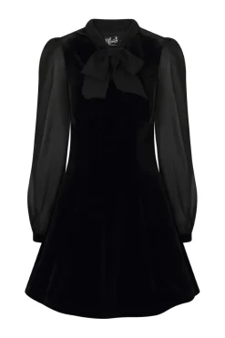 Hell Bunny Gabriella Mini Dress Black Outlet