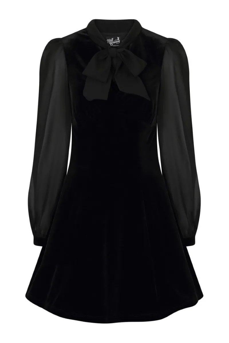 Hell Bunny Gabriella Mini Dress Black Outlet