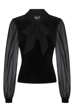 Hell Bunny Gabriella Top Black Outlet