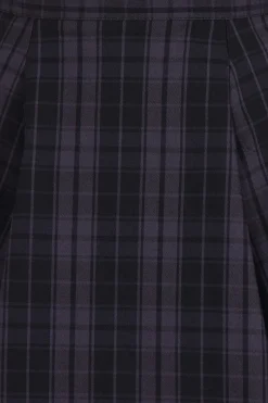 Hell Bunny Gail Skirt Grey Best