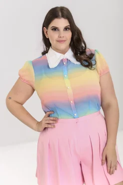 Hell Bunny Halo Blouse MultiColour