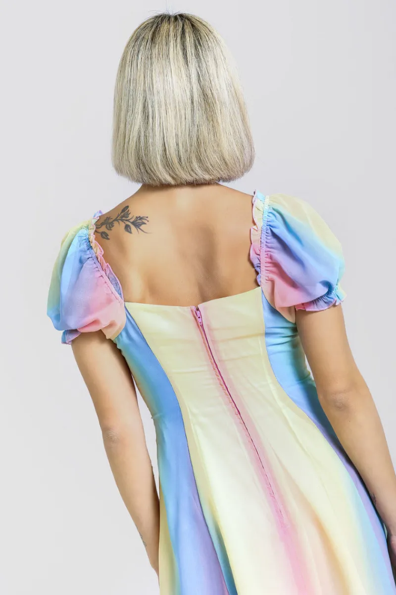 Hell Bunny Halo Mini Dress MultiColour New