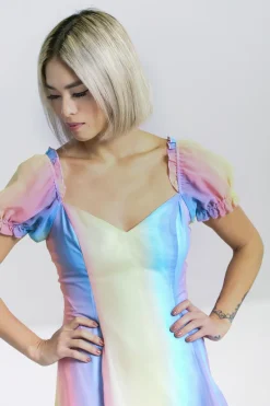 Hell Bunny Halo Mini Dress MultiColour New