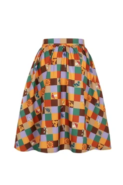 Hell Bunny Hawthorn Skirt MultiColour Online