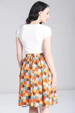 Hell Bunny Hawthorn Skirt MultiColour Online
