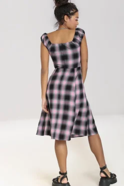 Hell Bunny Hayley Dress Pink Outlet