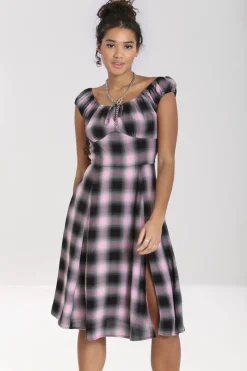Hell Bunny Hayley Dress Pink Outlet