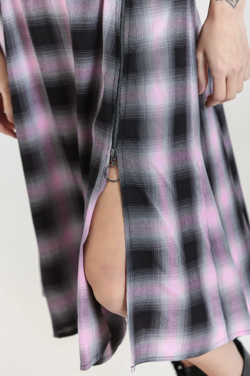 Hell Bunny Hayley Skirt Pink Best