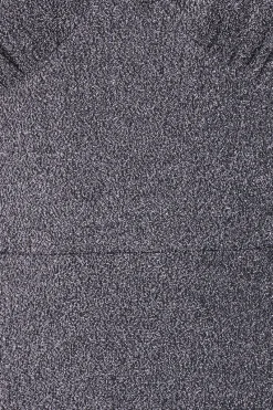 Hell Bunny Haze Mid Dress Silver