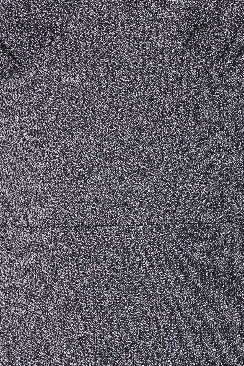 Hell Bunny Haze Mid Dress Silver