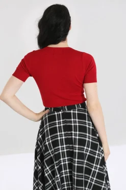 Hell Bunny Heart Top