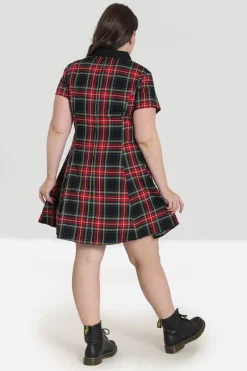 Hell Bunny Heather Mini Dress Black Hot