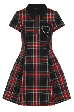 Hell Bunny Heather Mini Dress Black Hot