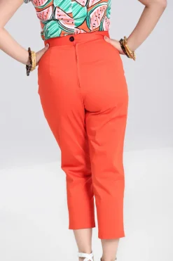 Hell Bunny Helen Cigarette Trousers Sale