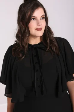 Hell Bunny Imperia Dress Black Hot