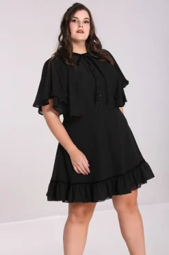 Hell Bunny Imperia Dress Black Hot
