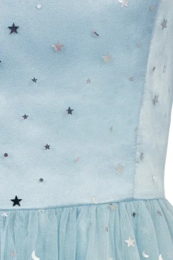 Hell Bunny Infinity Mini Dress Blue Outlet