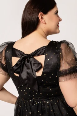 Hell Bunny Infinity Mini Dress Black Hot