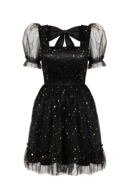 Hell Bunny Infinity Mini Dress Black Hot