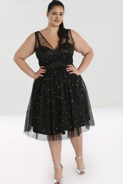 Hell Bunny Infinity 50's Dress Black Online