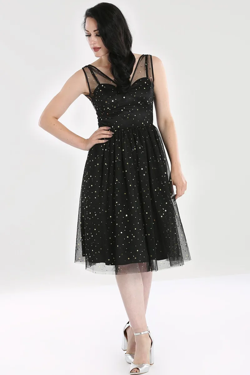 Hell Bunny Infinity 50's Dress Black Online