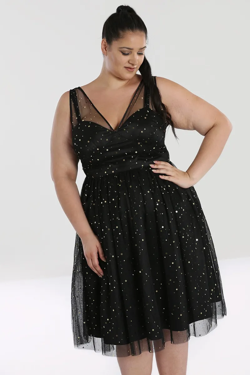 Hell Bunny Infinity 50's Dress Black Online